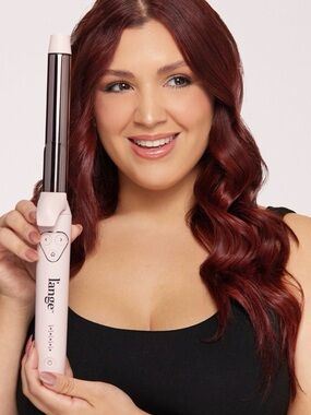 Lange Pink Titanium Self Curling Iron - Le Pirouette- 25 mm